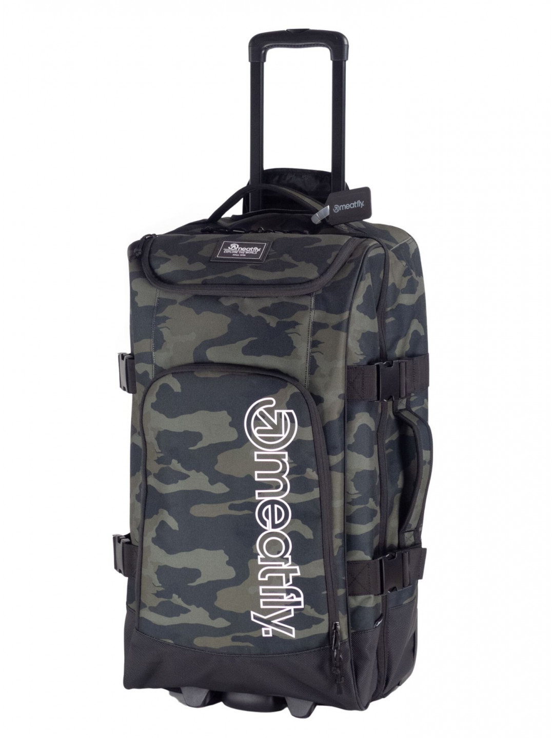 Meatfly kufr Contin Rampage Camo Maskáč Objem 100 L